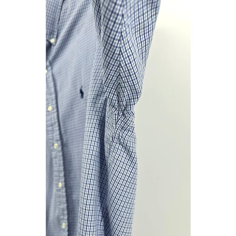Ralph Lauren Blake Button Down Shirt Men's Size L Blue Coastal Preppy Academia - Picture 5 of 9